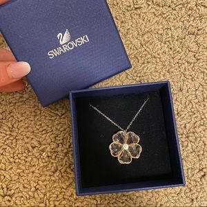 Swarovski Cherry Blossom Crystal Necklace